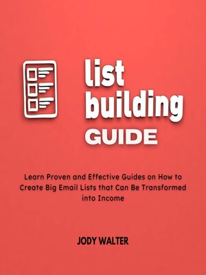 cover image of List Building Guide